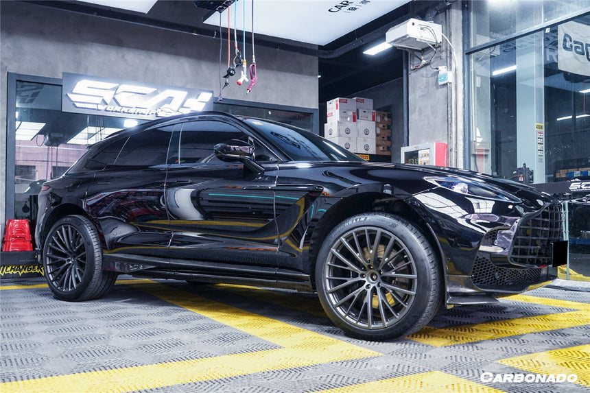 2021-2024 Aston Martin DBX 707 Style Dry Carbon Fiber Side Skirts
