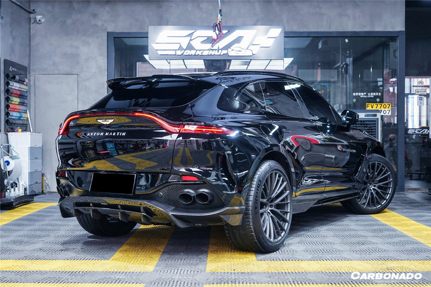 2021-2024 Aston Martin DBX 707 Style Dry Carbon Fiber Roof Spoiler