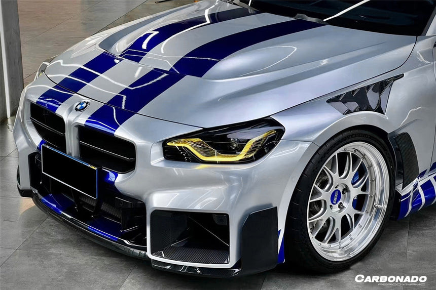 2021-2024 BMW M2 G87 OD-AP Style Dry Carbon Fiber UP Grill