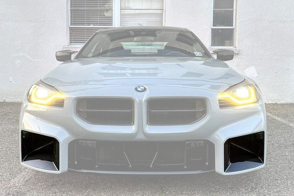2021-2024 BMW M2 G87 OD-MP Style Dry Carbon Fiber Front Bumper Air Inl ...