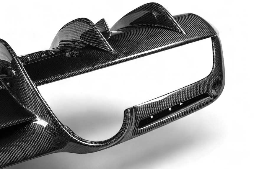 2019-2024 Ferrari F8 OEM Style Dry Carbon Fiber Rear Diffuser Lip