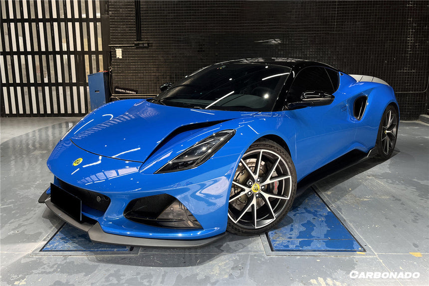 2021-2024 Lotus Emira OD Style Dry Carbon Fiber Front Lip Splitter