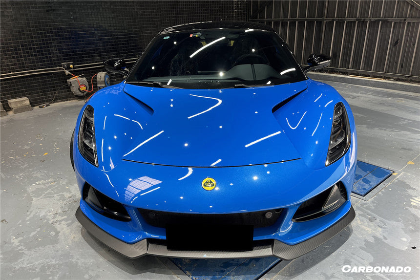 2021-2024 Lotus Emira OD Style Dry Carbon Fiber Front Lip Splitter
