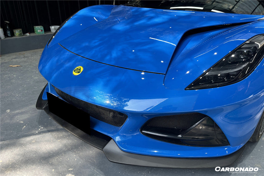 2021-2024 Lotus Emira OD Style Dry Carbon Fiber Front Lip Splitter