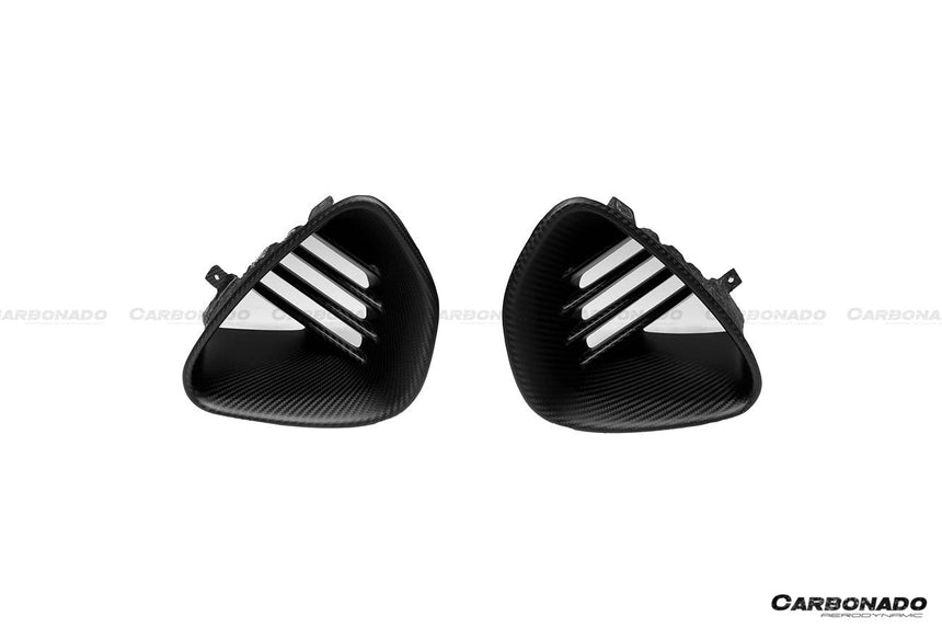 2021-2024 Lotus Emira OD Style Dry Carbon Fiber Rear Bumper Vents