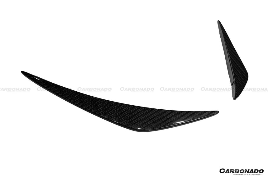 2021-2024 Lotus Emira OD Style Dry Carbon Fiber Front Bumper Canards