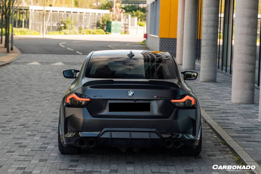 2021-2024 BMW M2 G87 OD-A Style Dry Carbon Fiber Trunk Spoiler