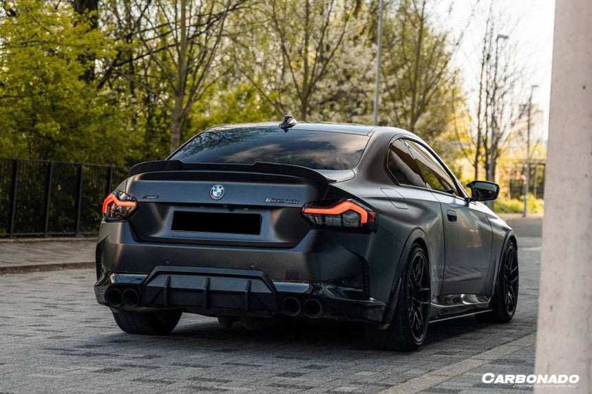 2021-2024 BMW M2 G87 OD-A Style Dry Carbon Fiber Trunk Spoiler