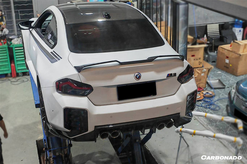 2021-2024 BMW M2 G87 OD-B Style Dry Carbon Fiber Trunk Spoiler