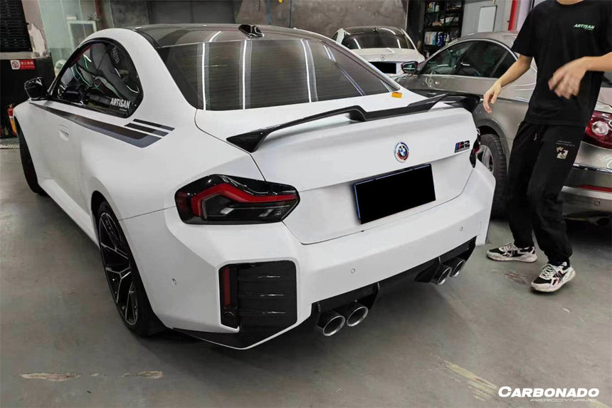 2021-2024 BMW M2 G87 OD-B Style Dry Carbon Fiber Trunk Spoiler