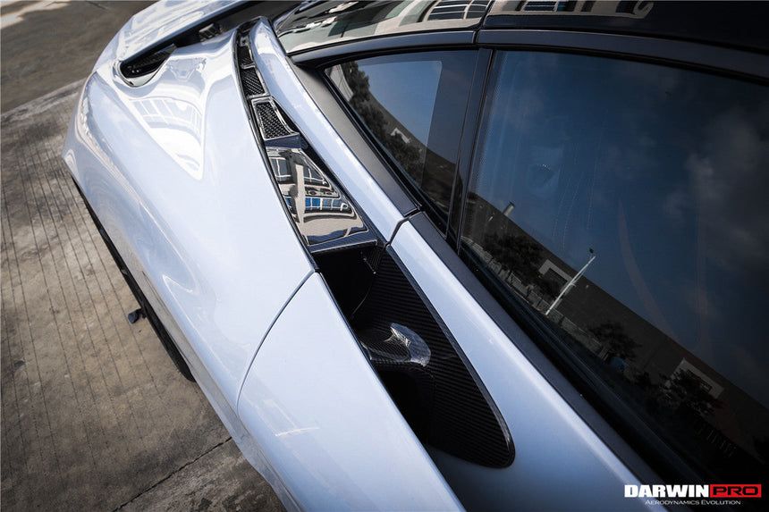 2017-2022 McLaren 720s Dry Carbon Fiber Door Handles Patch