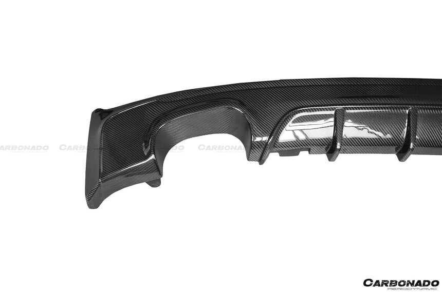 2013-2016 BMW 2 Series F22 & F23 MP Style Carbon Fiber Rear Lip (M-Tech Only)