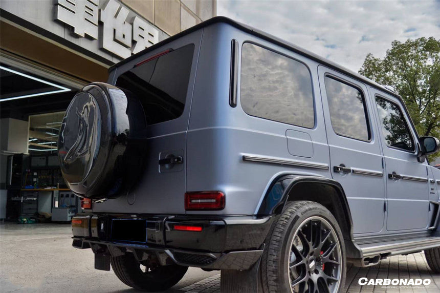 2018-2024 Mercedes Benz G63 AMG W464 G-Wagon TC Style Dry Carbon Fiber Rear Lip