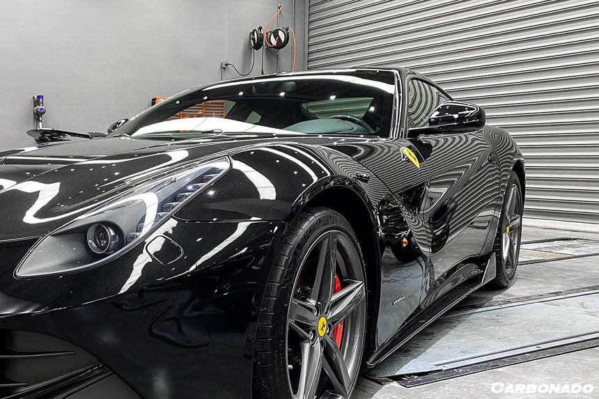 2012-2017 Ferrari F12 Berlinetta Carbon Fiber Side Skirts Carbonado (DC)