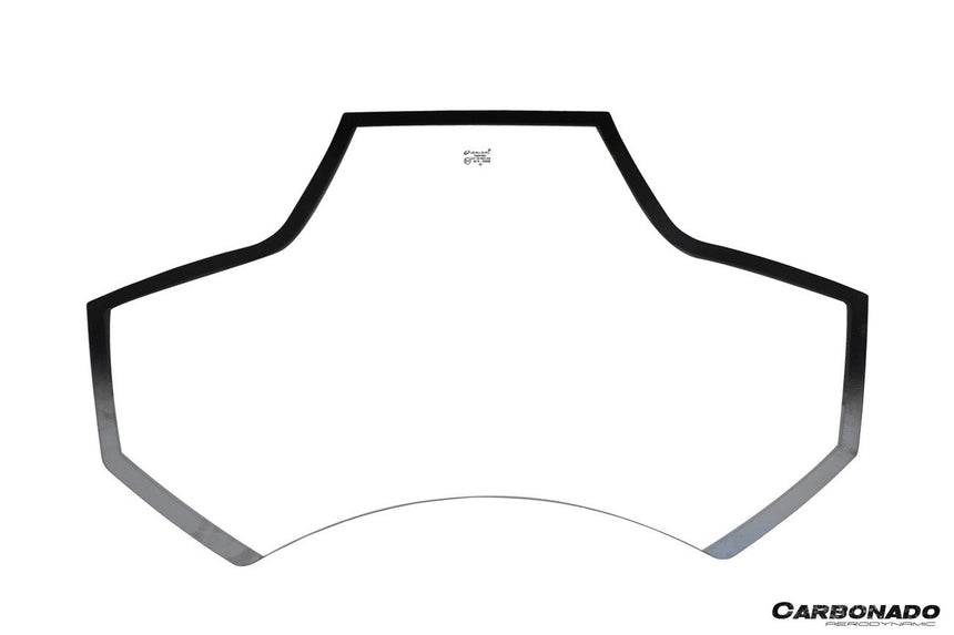 2015-2019 Ferrari Autoclave Carbon Fiber Engine Hood With Glass Carbonado (CPO) | Fits: 488 Spider, Pista Spider