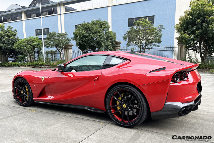 2017-2026 Ferrari 812 Superfast GTS OE Style Dry Carbon Fiber Side Skirts