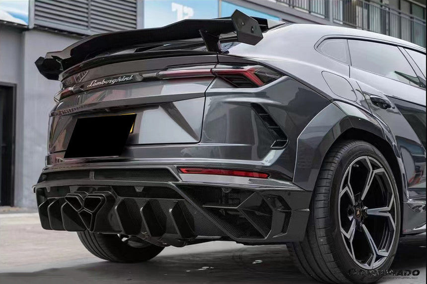 2018-2025 Lamborghini URUS MS Style Carbon Fiber Small Trunk Spoiler