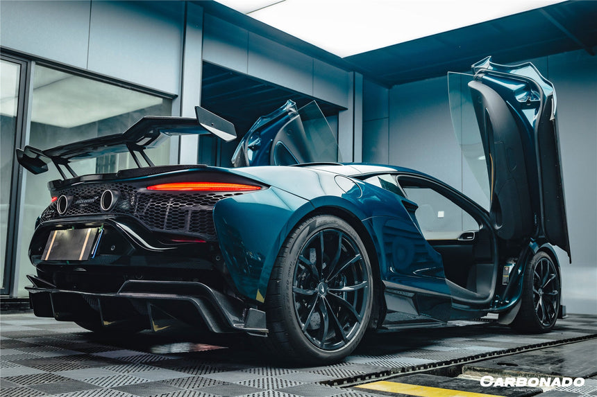 2023-UP McLaren Artura Coupe | Spider AM Style Autoclave Carbon Fiber Rear Diffuser Lip