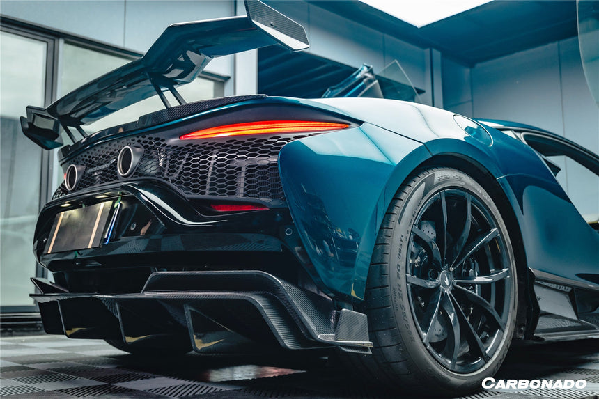 2023-UP McLaren Artura Coupe | Spider AM Style Autoclave Carbon Fiber Rear Diffuser Lip