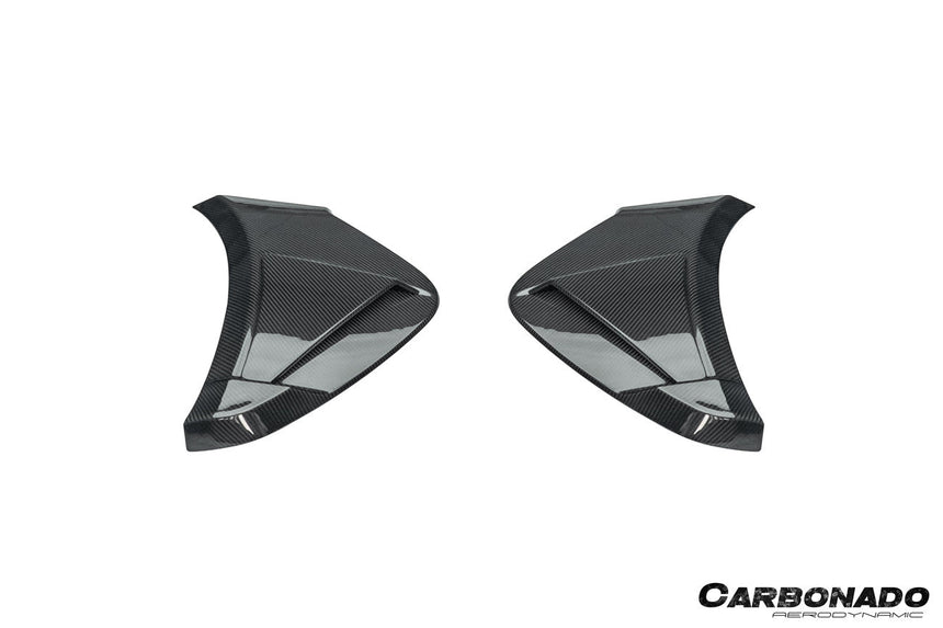 2023-UP McLaren Artura Coupe | Spider AM Style Autoclave Carbon Fiber Rear Bumper Side Panels