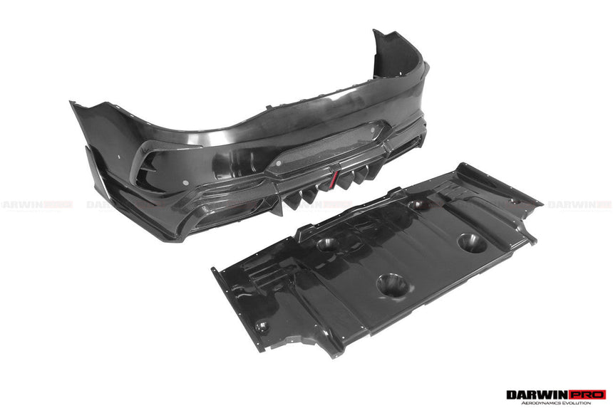 2019-2024 Mercedes Benz AMG GT50 GT53 GT43 GT63 GT63S 4Door Coupe X290 IMP Performance Ver.2 Part Carbon Fiber Rear Bumper