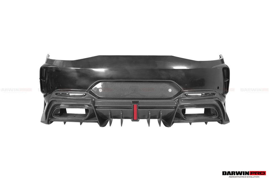 2019-2024 Mercedes Benz AMG GT50 GT53 GT43 GT63 GT63S 4Door Coupe X290 IMP Performance Ver.2 Part Carbon Fiber Rear Bumper