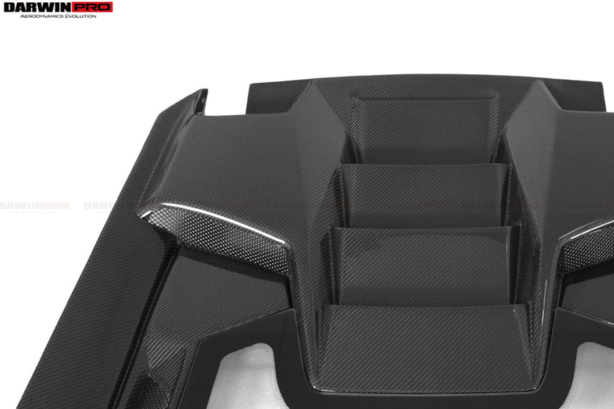 2015-2020 Lamborghini Huracan LP610/LP580 Performante Style Carbon Trunk Spoiler and Engine Hood
