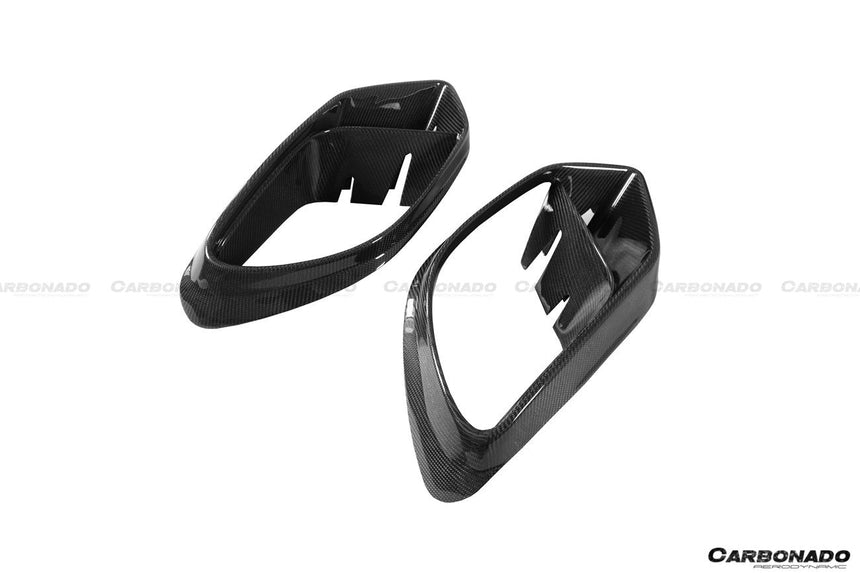 2019+ Mercedes Benz AMG GT63/S 4Door Coupe X290 BRS Style Carbon Fiber Front Bumper Vents