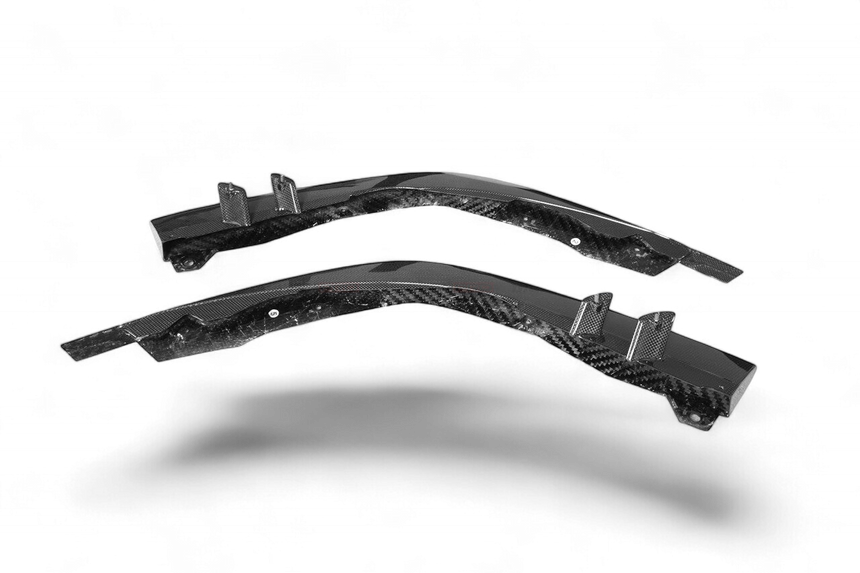 2019-2023 Ferrari F8 OE Style Autoclave Carbon Fiber Front Bumper Side Splitter