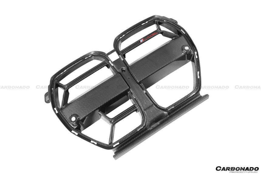 2021-UP BMW M3 G80 M4 G82/G83 CSL Style DRY Carbon Fiber Grill (FOR ACC CAR)