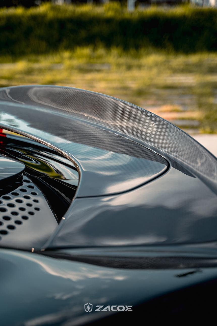 Dry Carbon Fiber Ferrari SF90 Stradale Spoiler - Zacoe