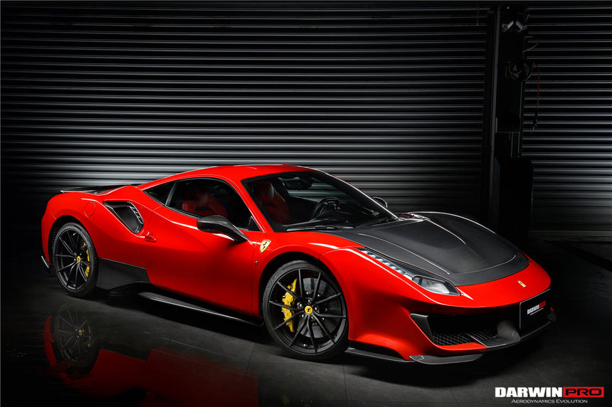 2015-2020 Ferrari 488 GTB/Spyder Pista Style Auto Full Body Kit