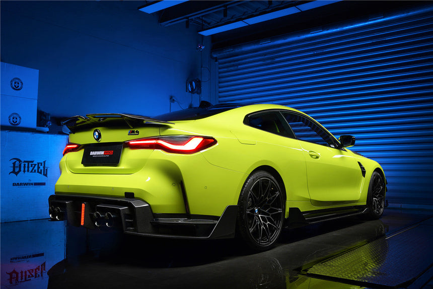 2021-UP BMW M4 G82/G83 BKSS Style Carbon Fiber Side Skirts