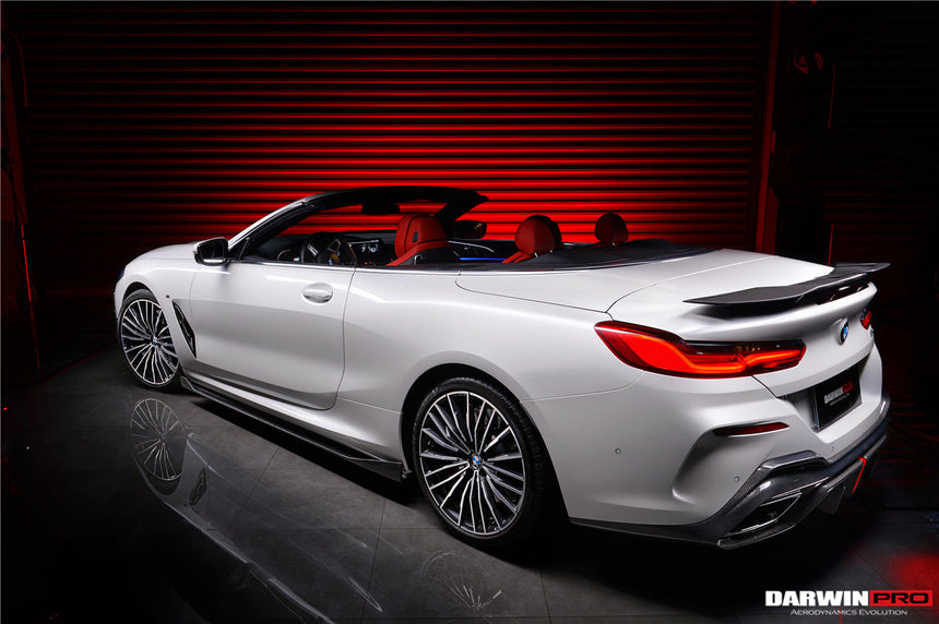 2018-2022 BMW 8 Series G14 Convertible/G15 Coupe IMP Performance Carbon Fiber Side Skirts (Add On)