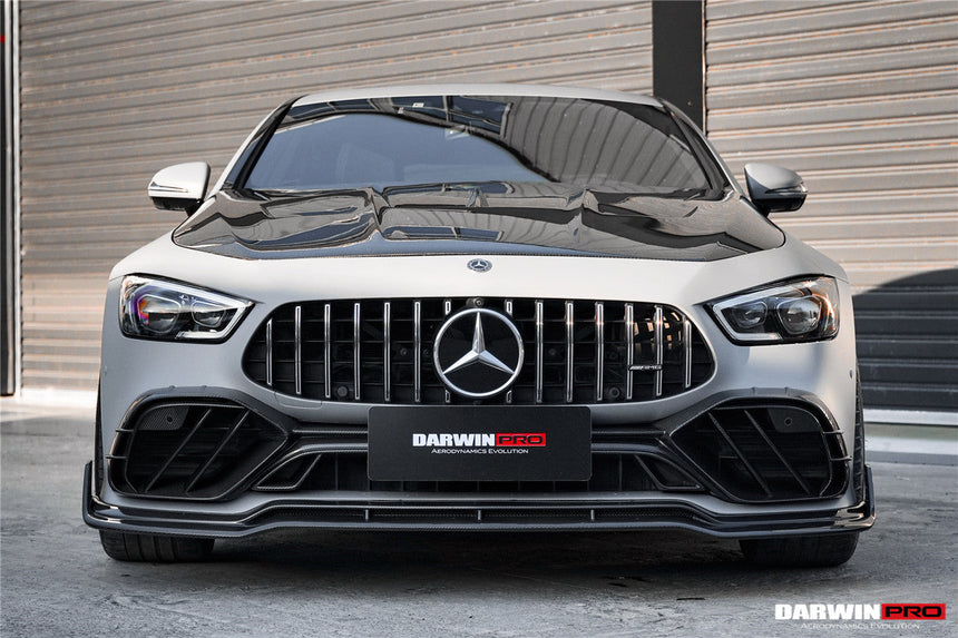 2019-2024 Mercedes Benz AMG GT50 GT53 GT43 4Door Coupe X290 IMP Performance Carbon Fiber Front Bumper Vent Trims
