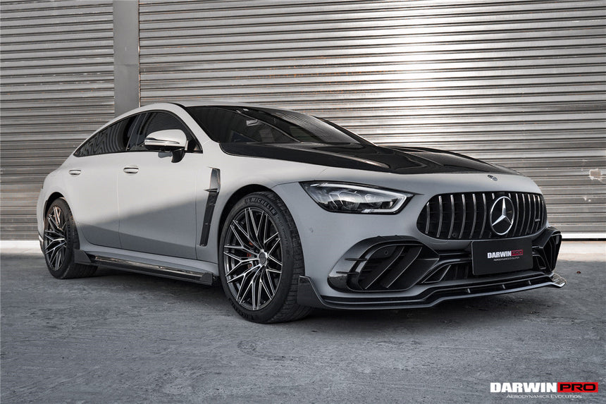 2019-2024 Mercedes Benz AMG GT50 GT53 GT43 4Door Coupe X290 IMP Performance Carbon Fiber Front Bumper Vent Trims
