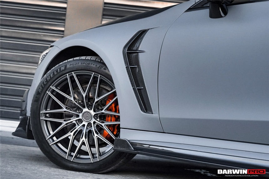 2019-2024 Mercedes Benz AMG GT50 GT53 GT43 4Door Coupe X290 IMP Performance Side Skirts Under Board