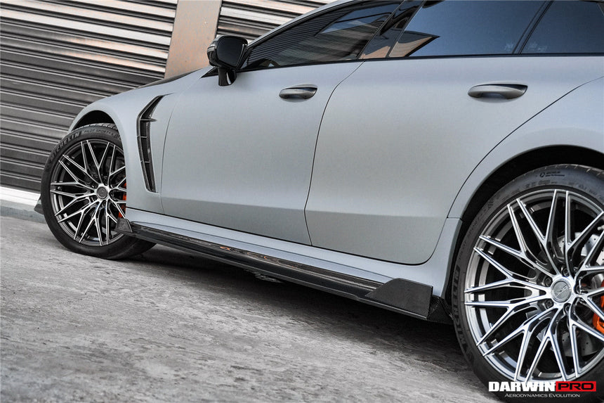 2019-2024 Mercedes Benz AMG GT50 GT53 GT43 4Door Coupe X290 IMP Performance Side Skirts Under Board