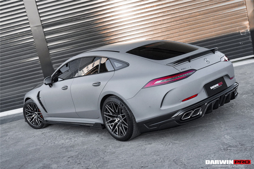 2019-2024 Mercedes Benz AMG GT50 GT53 GT43 4Door Coupe X290 IMP Performance Rear Diffuser With Exhaust tips