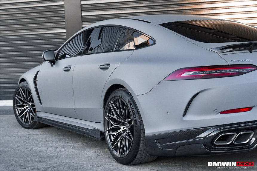2019-2024 Mercedes Benz AMG GT50 GT53 GT43 4Door Coupe X290 IMP Performance Side Skirts Under Board