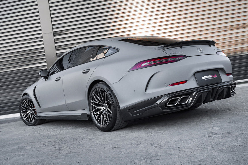2019-2024 Mercedes Benz AMG GT50 GT53 GT43 4Door Coupe X290 IMP Performance Side Skirts Under Board