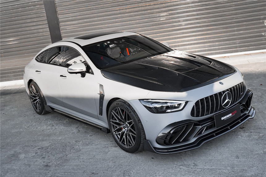 2019-2024 Mercedes Benz AMG GT50 GT53 GT43 4Door Coupe X290 IMP Performance Side Skirts Under Board