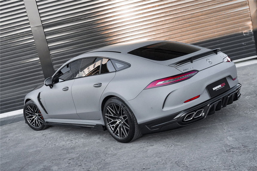 2019-2024 Mercedes Benz AMG GT50 GT53 GT43 4Door Coupe X290 IMP Performance Side Skirts Under Board