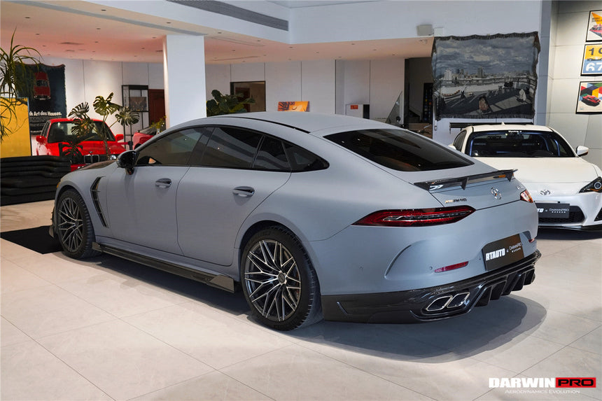 2019-2024 Mercedes Benz AMG GT50 GT53 GT43 4Door Coupe X290 IMP Performance Side Skirts Under Board