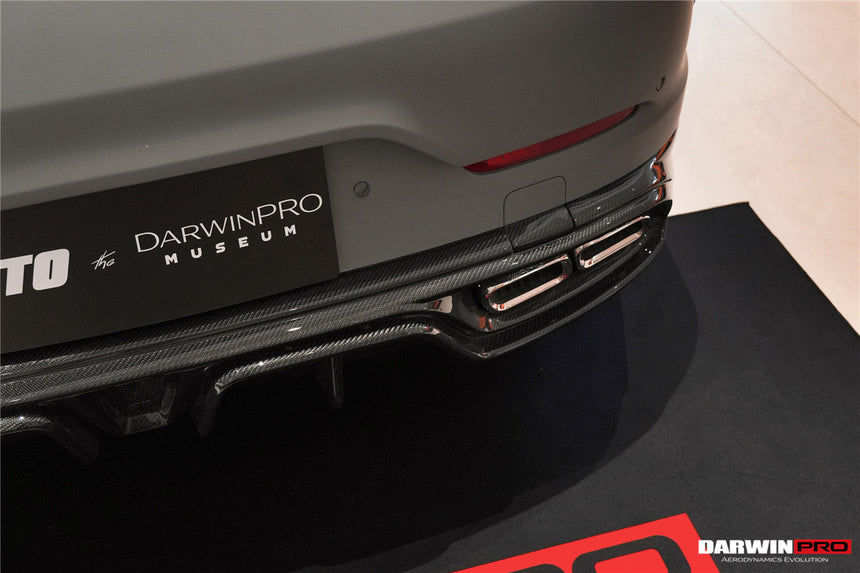 2019-2024 Mercedes Benz AMG GT50 GT53 GT43 4Door Coupe X290 IMP Performance Rear Diffuser With Exhaust tips