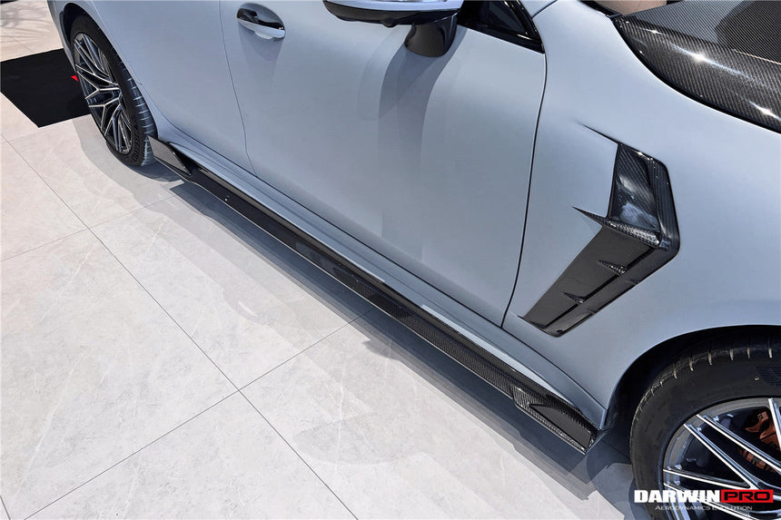 2019-2024 Mercedes Benz AMG GT50 GT53 GT43 4Door Coupe X290 IMP Performance Side Skirts Under Board