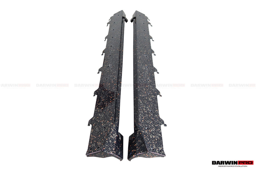 2018-2024 Rolls-Royce Cullinan BKSS Style Carbon Fiber Side Skirts