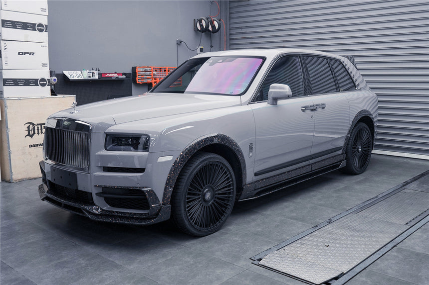 2018-2024 Rolls-Royce Cullinan BKSS Style Carbon Fiber Side Skirts