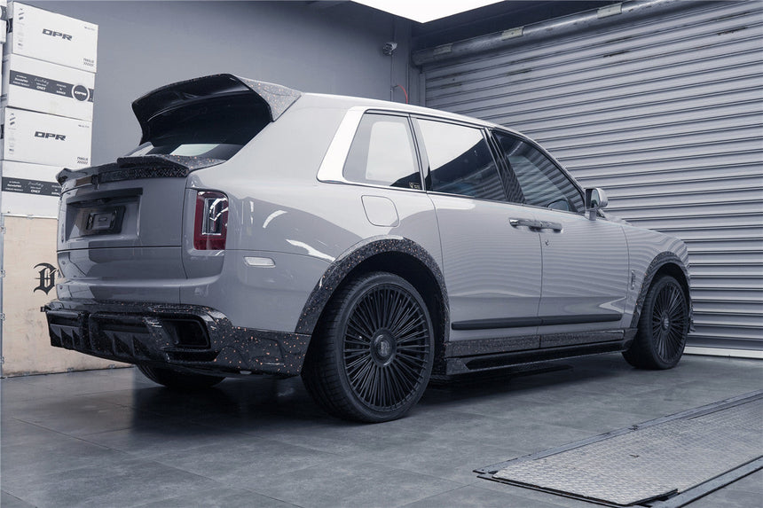 2018-2024 Rolls-Royce Cullinan BKSS Style Carbon Fiber Trunk Spoiler