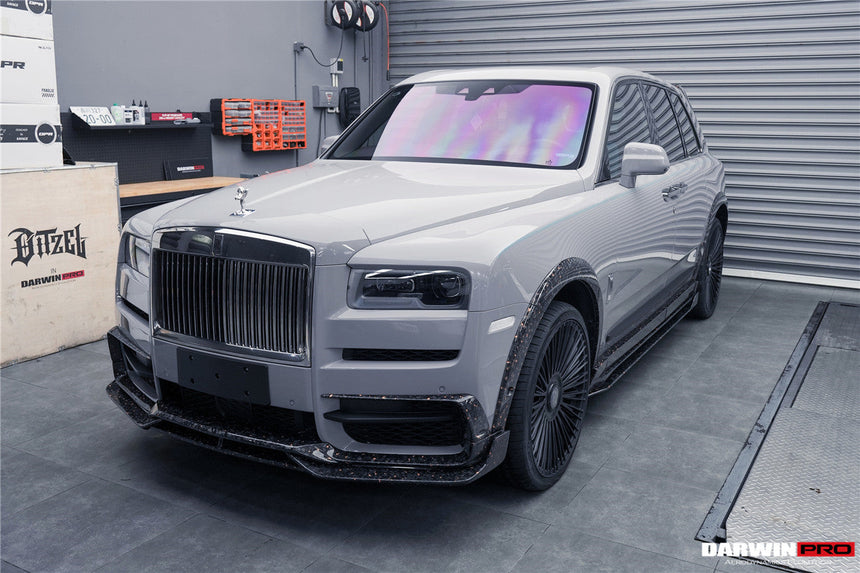 2018-2024 Rolls-Royce Cullinan BKSS Style Carbon Fiber Side Skirts